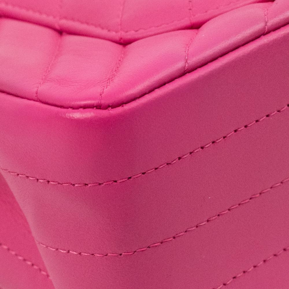 Timeless Mini in pink leather 5