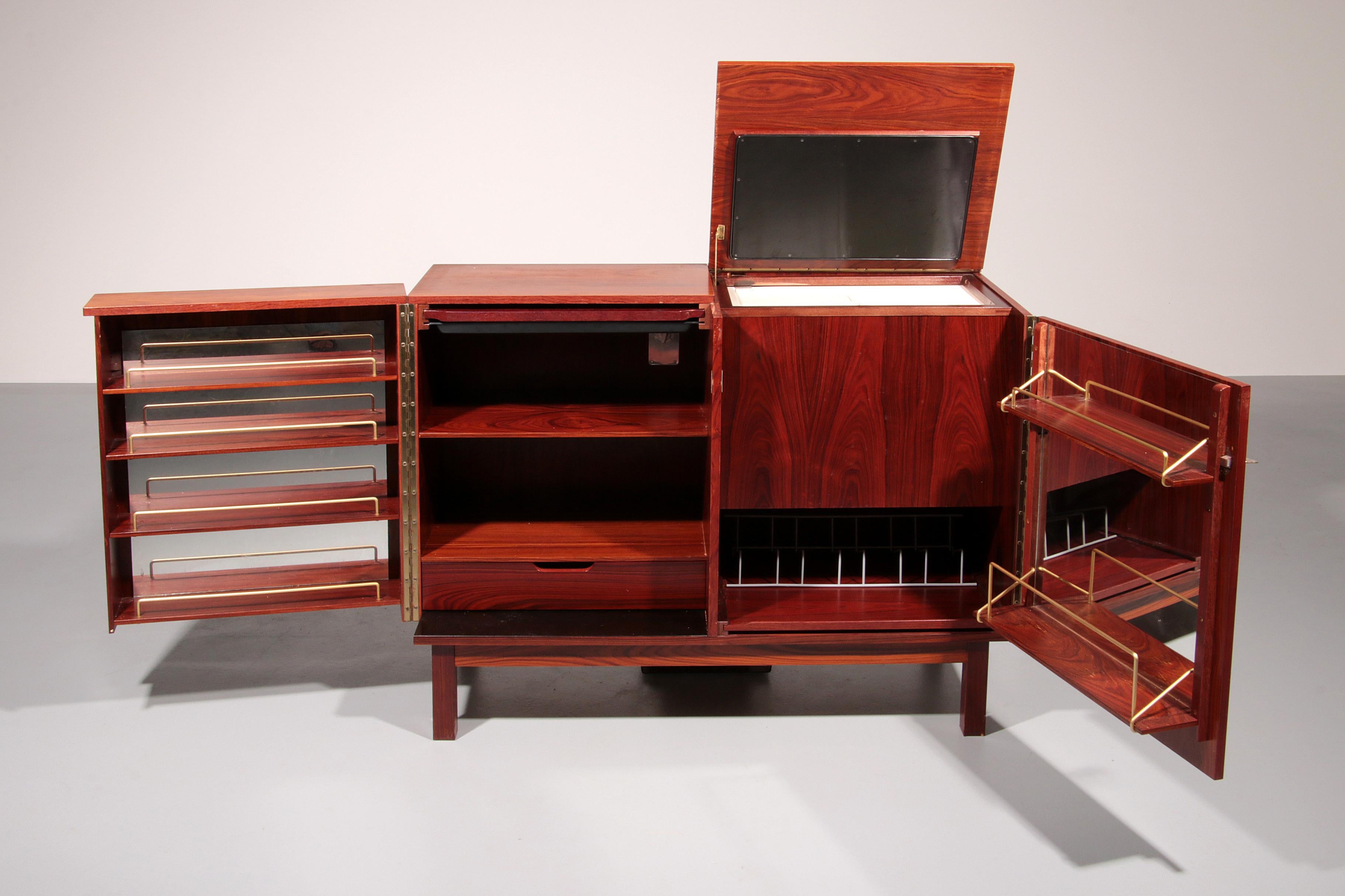 Scandinavo Mini-bar scandinavo senza tempo con charme da metà secolo 1960 in vendita