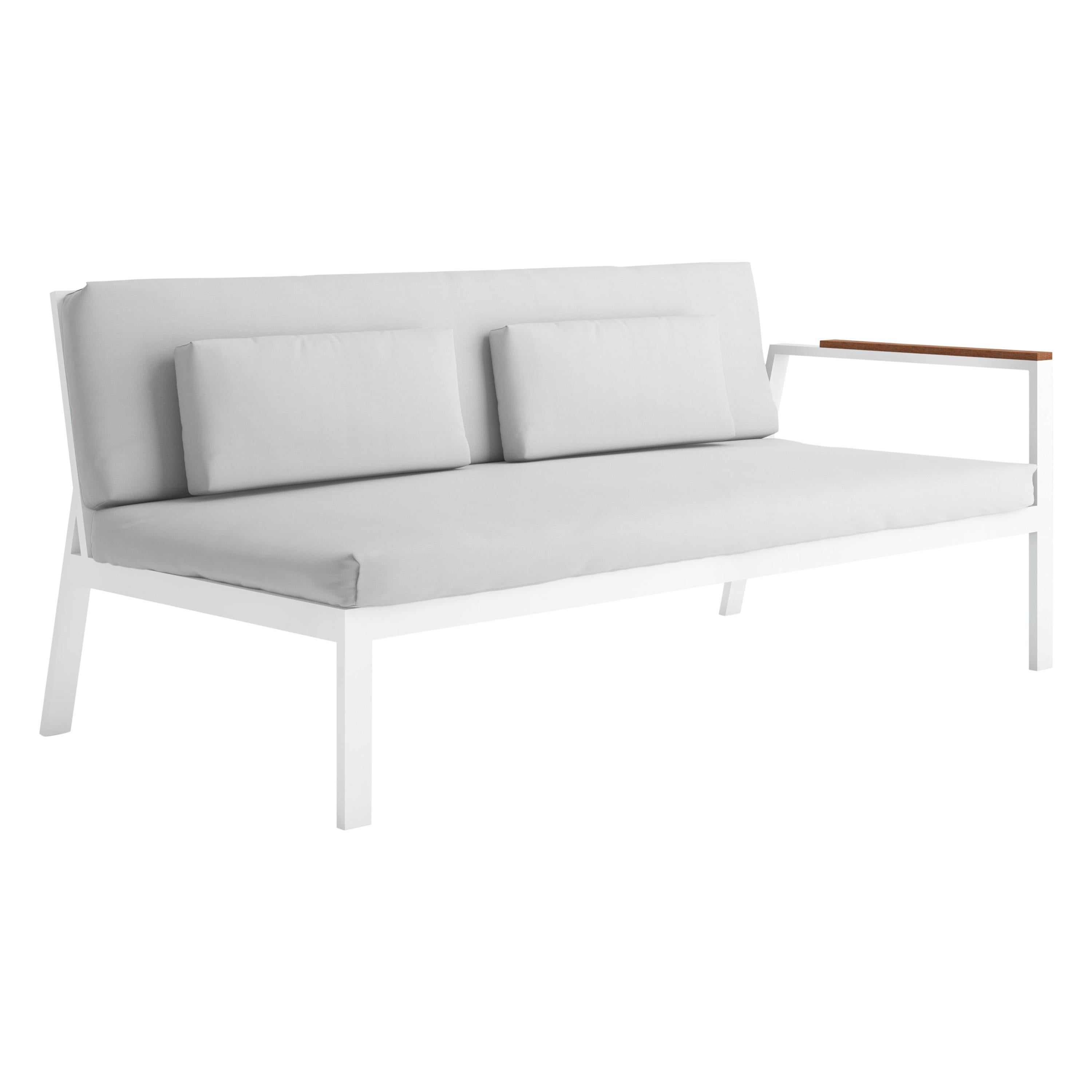 Sessel 1, zeitloses Sofa, rechte Armlehne von Borja Garcia & Jos A. Gandia-Blasco im Angebot