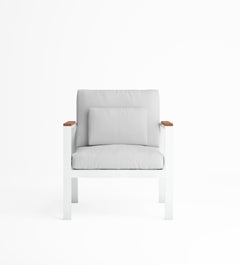 Timeless Small Club Chair in Gray by Borja Garcia and José a. Gandia-Blasco