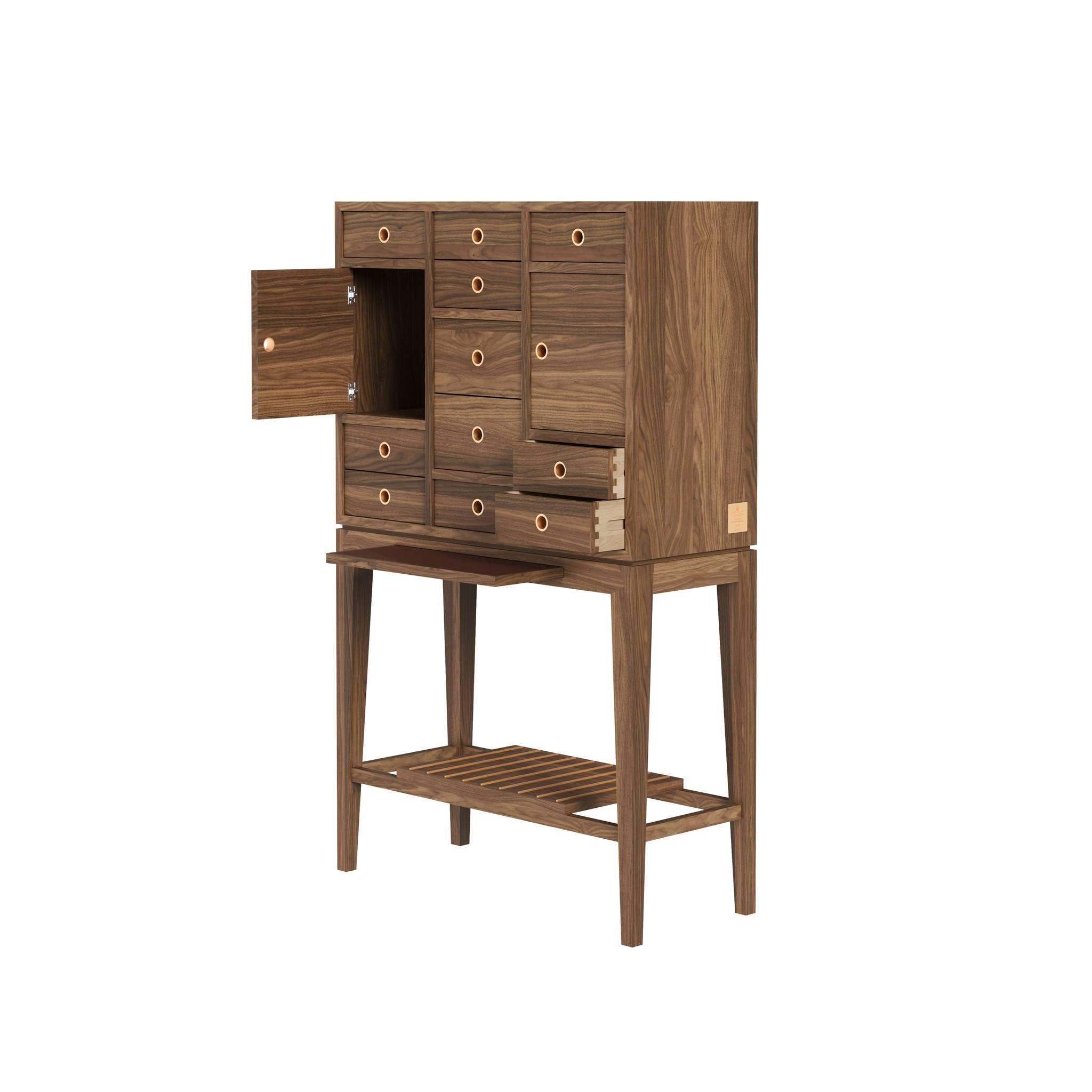 Timeless Solid Oak Cabinet Featuring Practical Storage Space For Sale 2