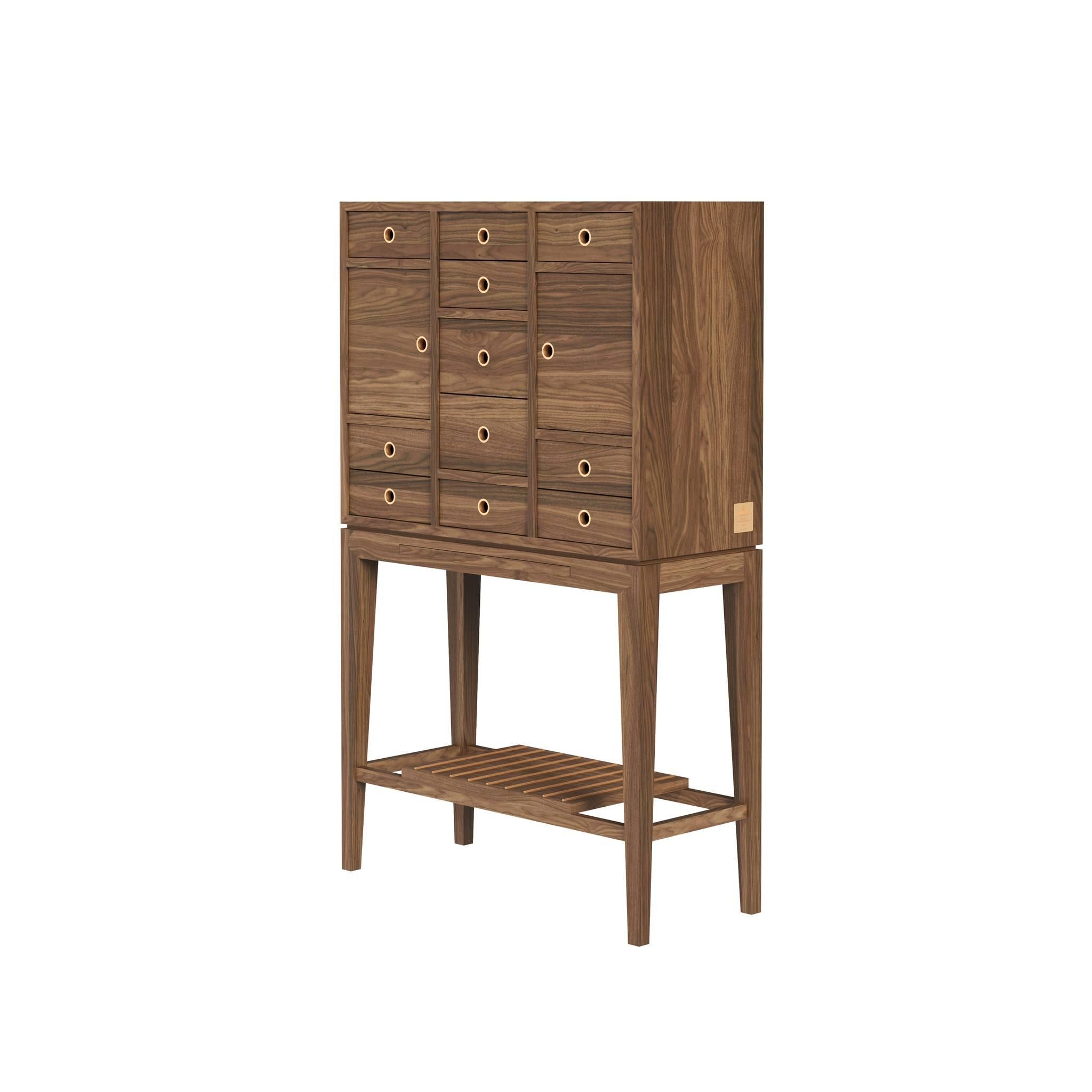 Timeless Solid Oak Cabinet Featuring Practical Storage Space For Sale 3
