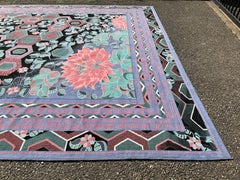 "Timeless Synthetic Rug Inspired By Famous Artist William Morris"