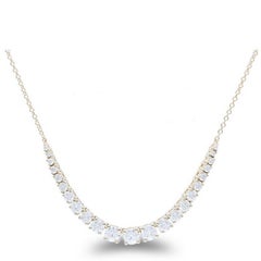 Timeless Tennis Halskette aus 14K Gelbgold mit 1,65 Karat Diamanten