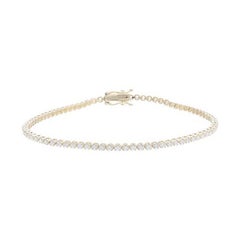 Timeless Tennis-Armband 1,0 Karat Diamanten in 14K Gelbgold