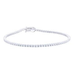 Timeless Tennisarmband aus 14K Weißgold und Diamanten (1,6 ct)