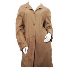 Timeless Tobacco Jil Sander Raincoat size 42 Europe