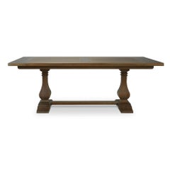 Timeless Trestle Dining Table