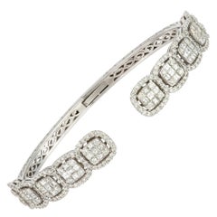 Timeless White Gold 18K Bracelet Diamond For Her