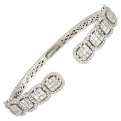 Timeless White Gold 18K Diamond Bracelet For Her