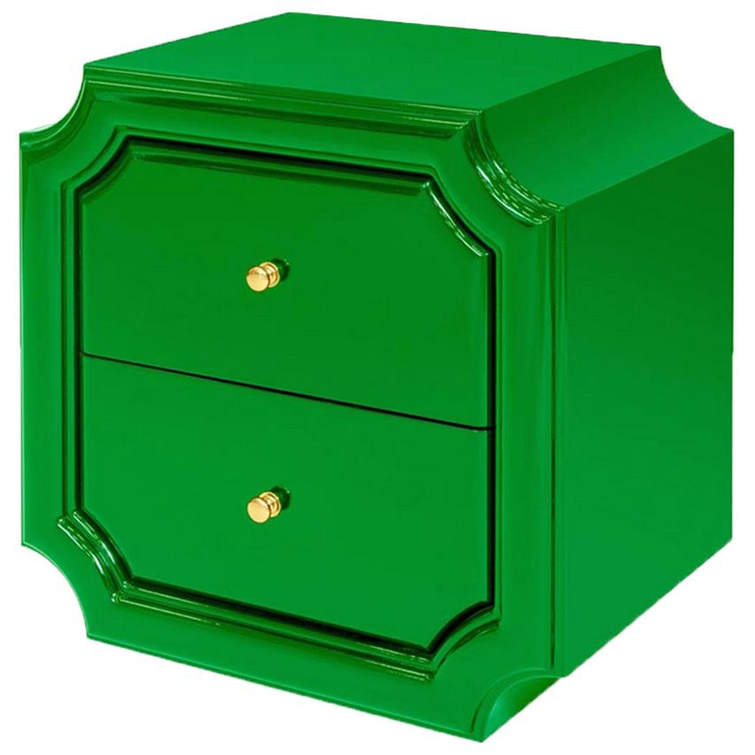 Timeo Green Side Table For Sale