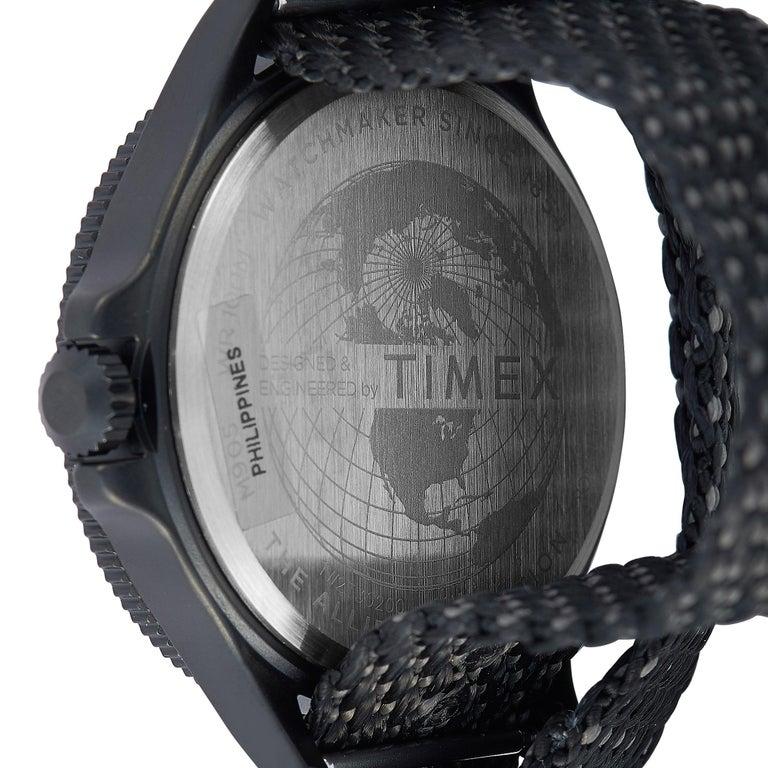 timex orange dial