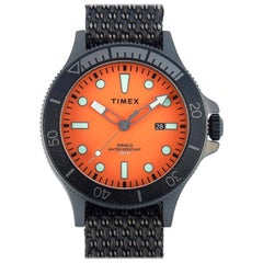 Timex Allied Coastline Orange Dial Watch TW2T30200