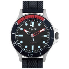 Timex Allied Coastline drehbare Lünette Silikonband Uhr TW2T30000
