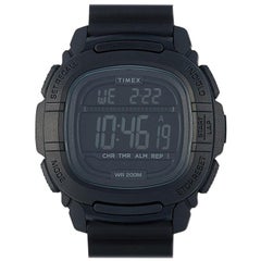 Timex Command Black Silicone Quartz Sport Watch TW5M26100