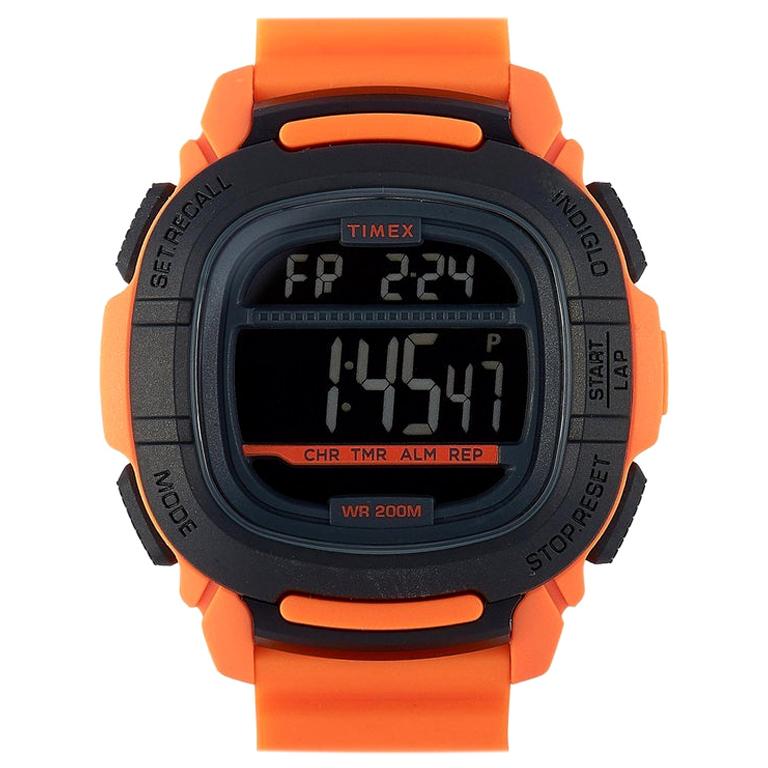 Timex Command Orange Silicone Watch TW5M26500