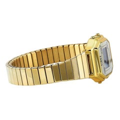 Timex Digital Mini Gold-Tone Watch TW2T48000