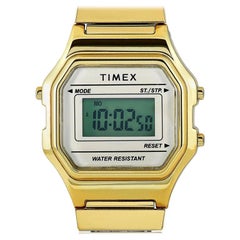 Timex Digital Mini Gold-Tone Watch TW2T48000