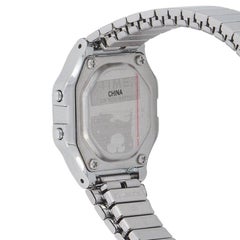 Timex Digital Mini Silver-Tone Watch TW2T48200
