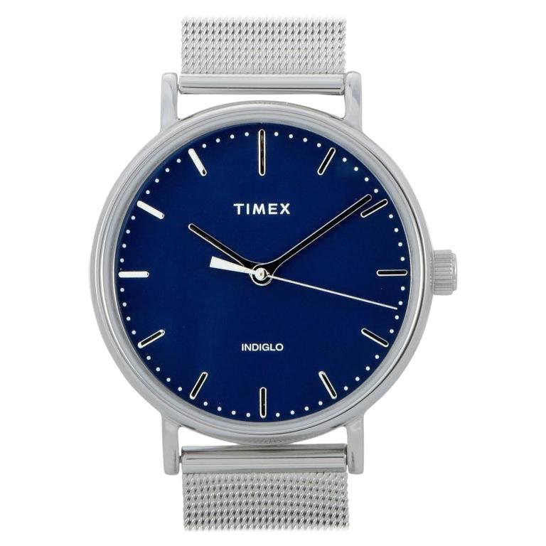 timex fairfield blue