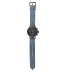 Timex Fairfield Supernova Chronograph Gray Leather Watch TW2R97800