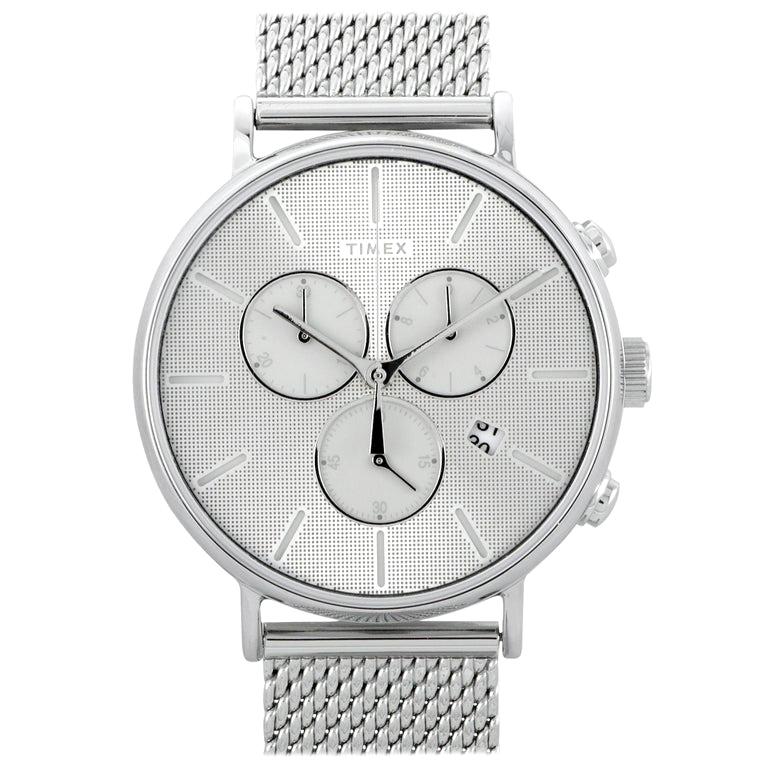 Timex Fairfield Supernova Chronograph Stainless Steel Watch TW2R97900 For Sale