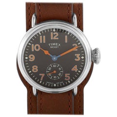 Timex Midget Japan Limited Edition Black Dial Watch TW2R45100