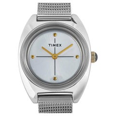 Timex Milano Petite Silver Dial Watch TW2T37700