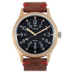 Timex MK1 24 Hour Leather Strap Military Watch TW2R96700