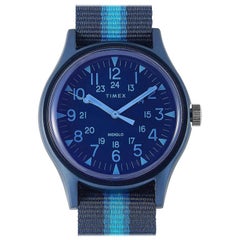 Timex MK1 Aluminum California Blue Dial Watch TW2T25100