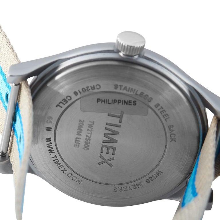 timex california blue dial