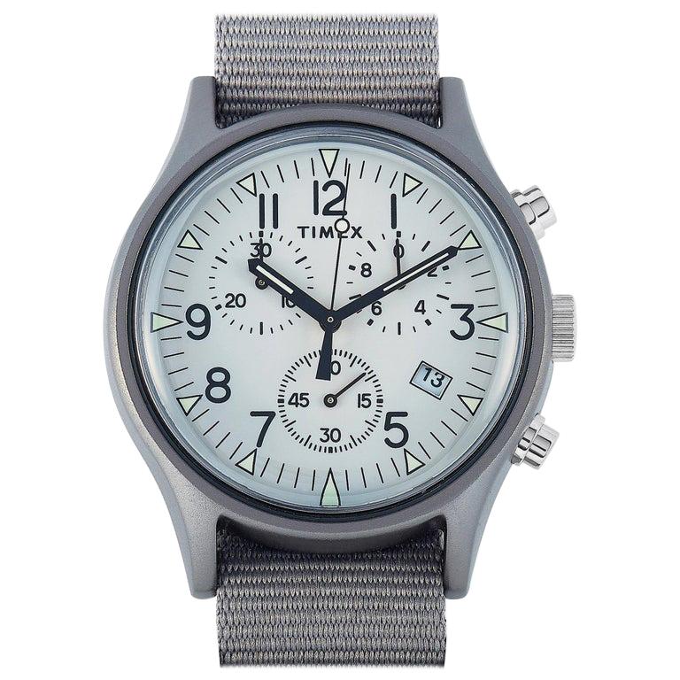 Timex MK1 Aluminum Chronograph Quartz Watch TW2T10900 For Sale