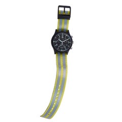 Timex MK1 Montre chronographe en aluminium avec bracelet réfléchissant TW2R81400