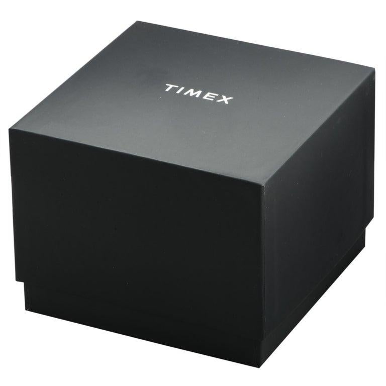 Men's Timex MK1 Aluminum Orange Fabric Strap Watch TW2T10200 For Sale