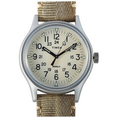 Timex MK1 Khaki Fabric Strap Watch TW2R68000