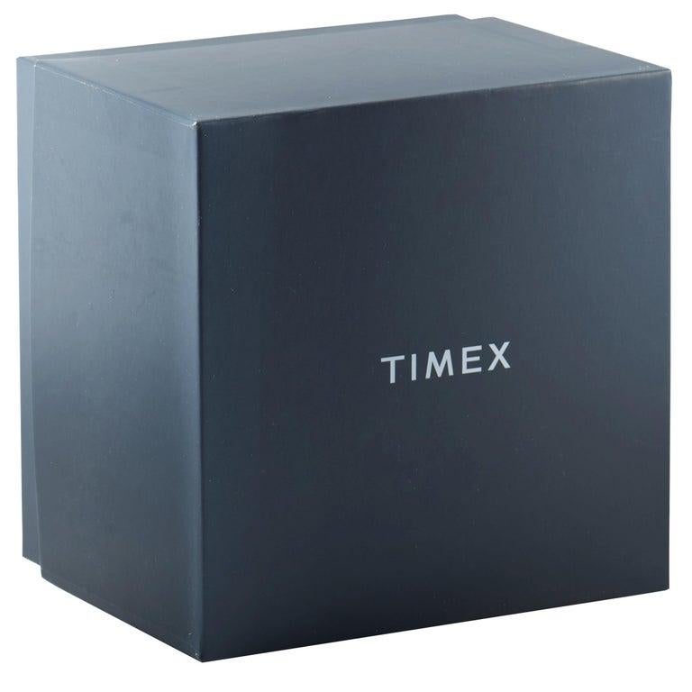 Timex MK1 Steel Chronograph Black Dial Watch TW2R68700 In New Condition In Southhampton, PA