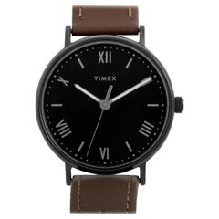 Timex Southview Brown Leather Watch TW2R80300