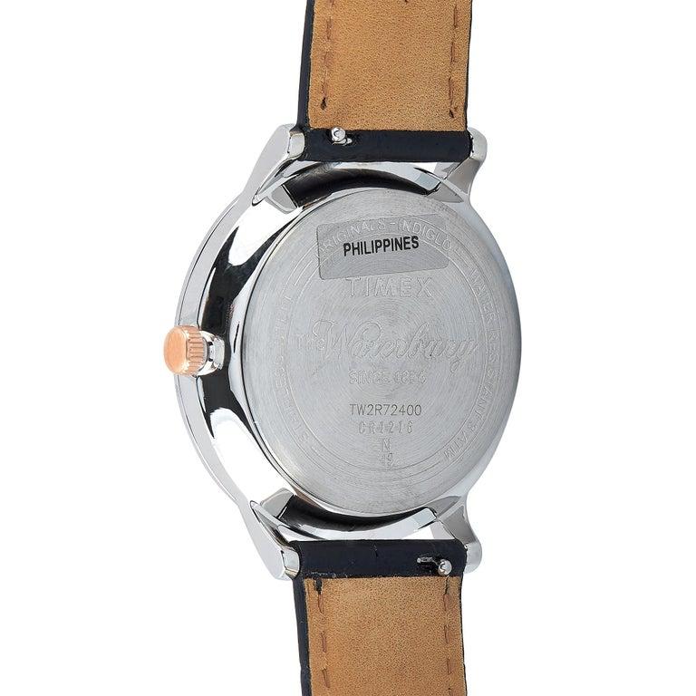 timex waterbury tiffany blue