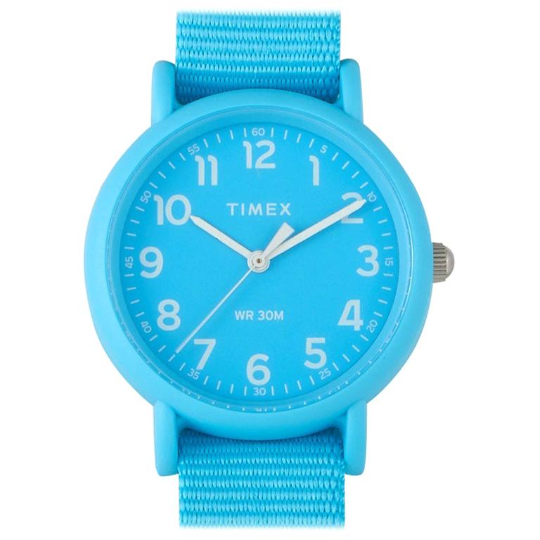 Timex Weekender Color Rush Blue Watch TWG018300 For Sale