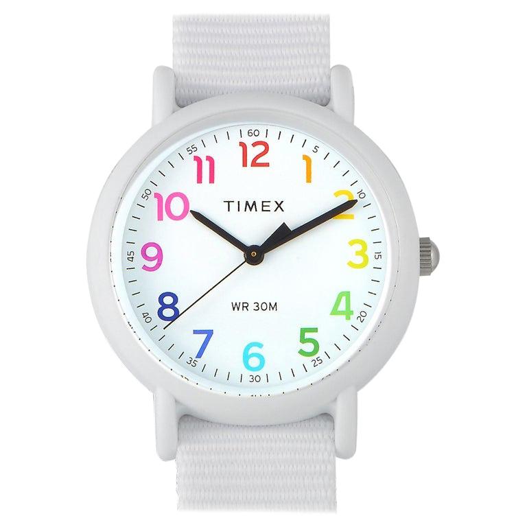 Timex Weekender Color Rush White Watch TWG018200