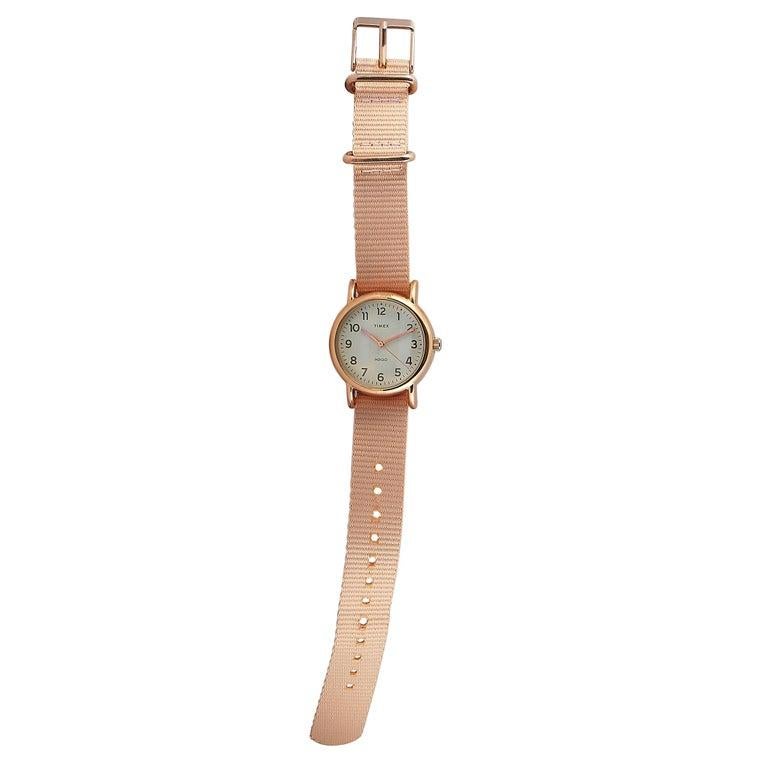 timex weekender gold