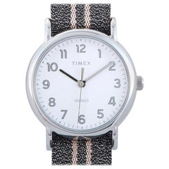Timex Weekender Gray Metallic Strap Watch TW2R92200