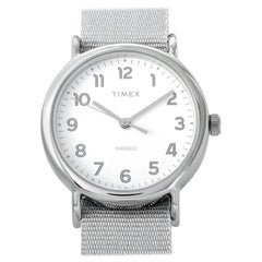 Timex Weekender Metallic Fabric Watch TW2R92500