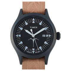 Timex x Keone Nunes Maka Ihe Brown Leather Watch TW2T81800