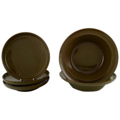 Timiana Dinner Service from Aluminia in Faience, 1960s
