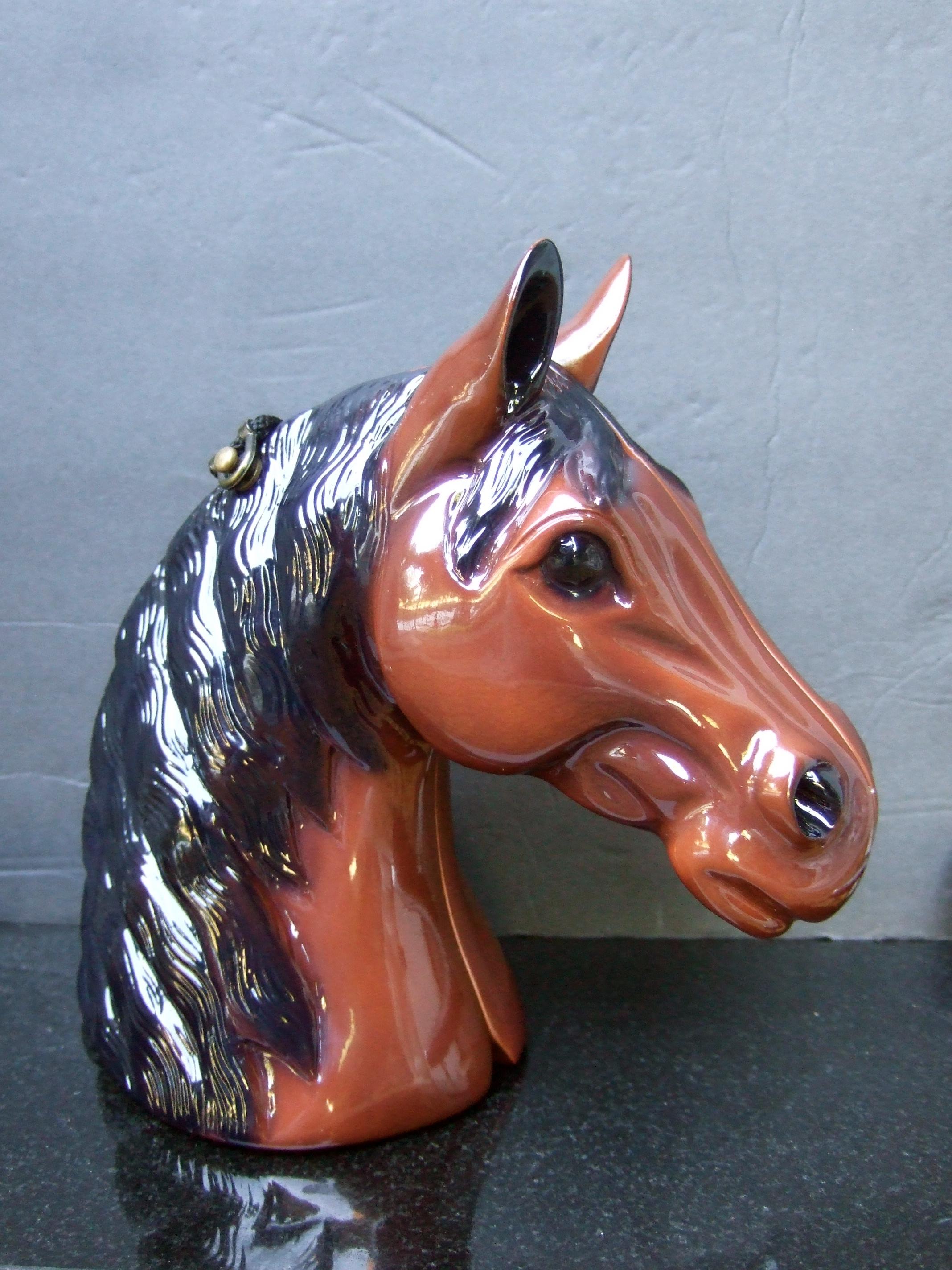 Timmy Woods Beverly Hills Wood Enamel Handmade Equine Shoulder Bag c 2000 3