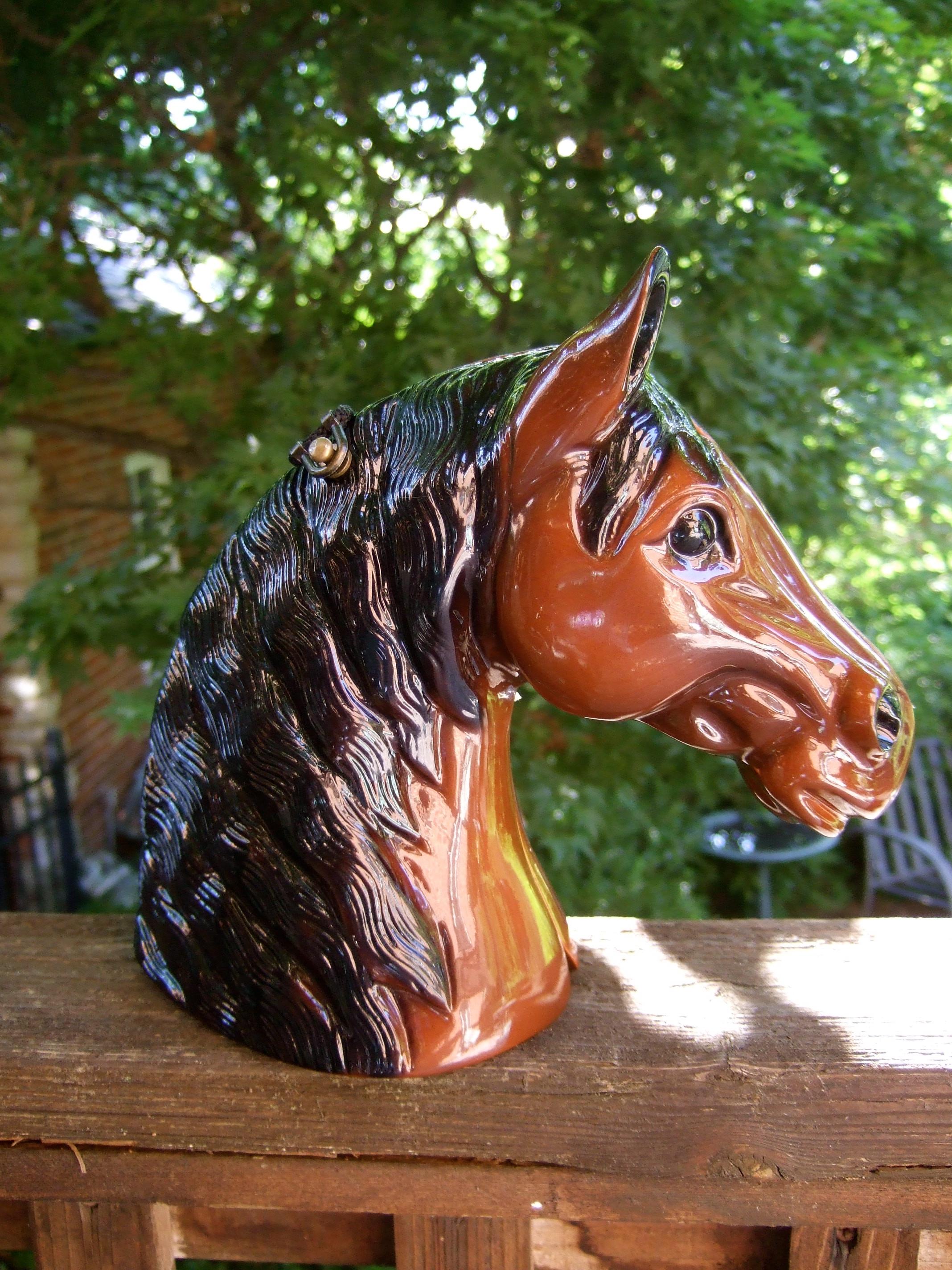 Timmy Woods Beverly Hills Wood Enamel Handmade Equine Shoulder Bag c 2000 4