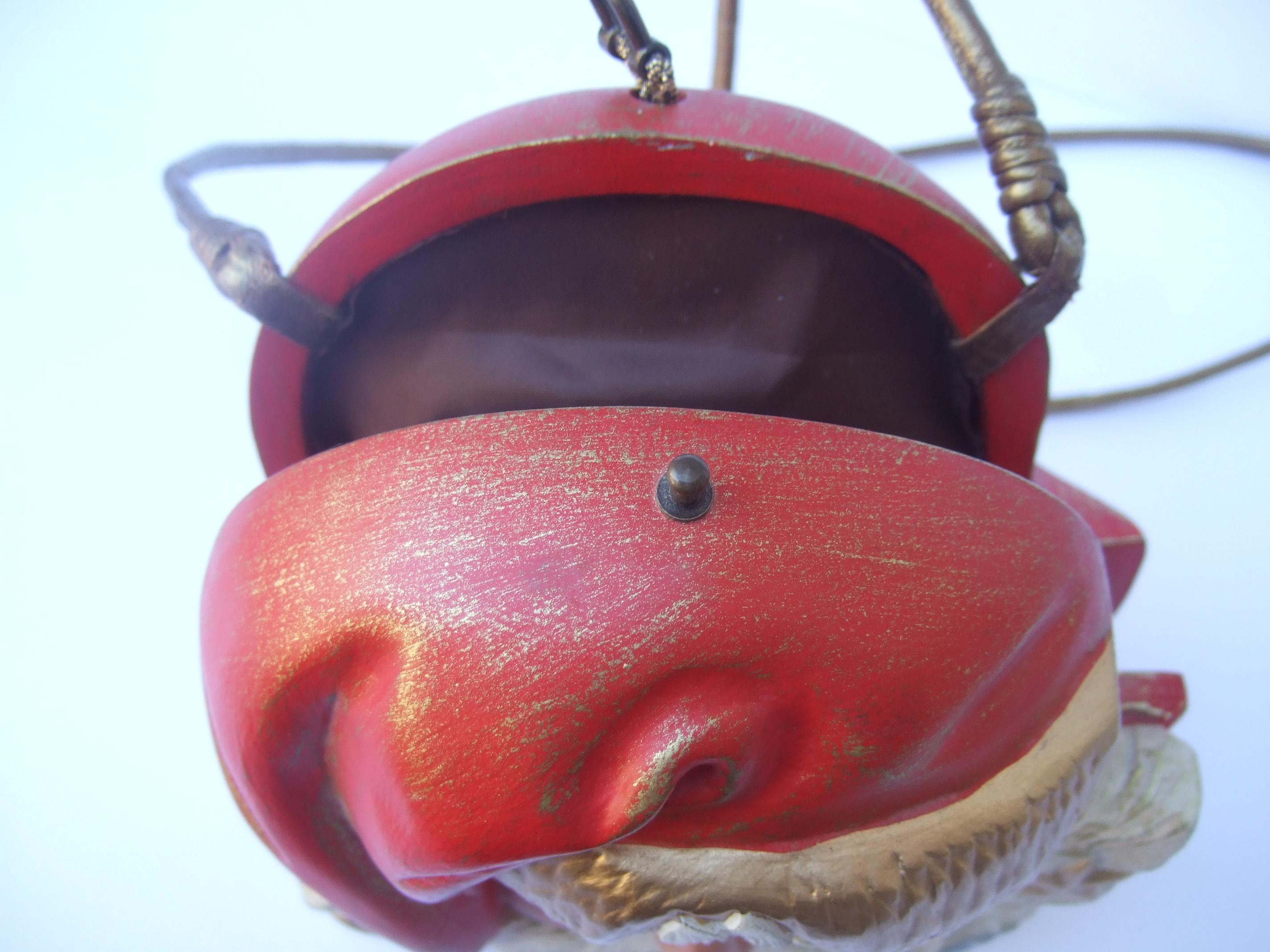 A.I.C. Woods Beverly Hills Sac à bandoulière pour le Père Noël, sculpté à la main, c. années 1990 en vente 7