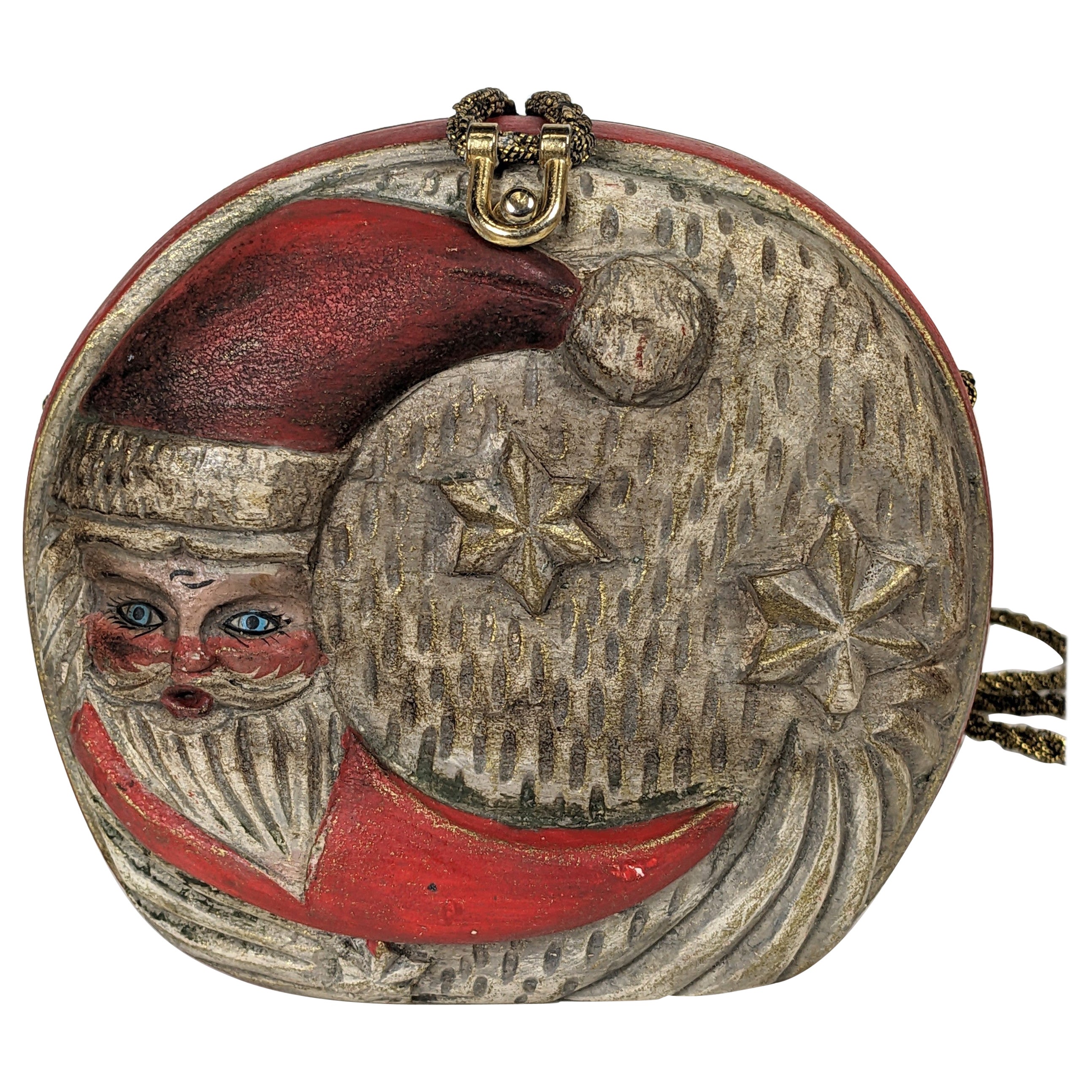 Timmy Woods Santa Theme Purse For Sale