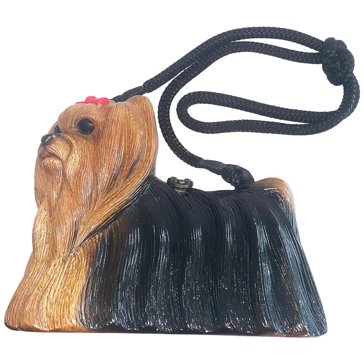 Timmy Woods Yorkshire Terrier Dog bag handbag "Yorkie" For Sale